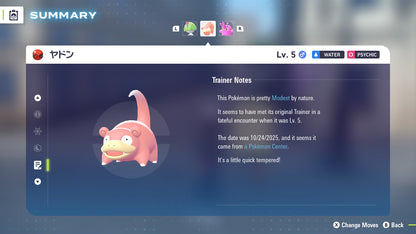 Slowpoke Event 2025 PokéCenter 251024 Kagawa Legit Pokémon Legends Z-A ZA Z A