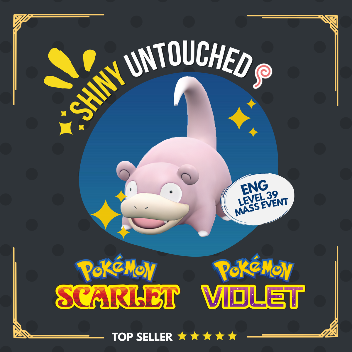 Slowpoke Shiny Event Zoned Out Mark Daydreamer Untouched Pokémon Scarlet Violet