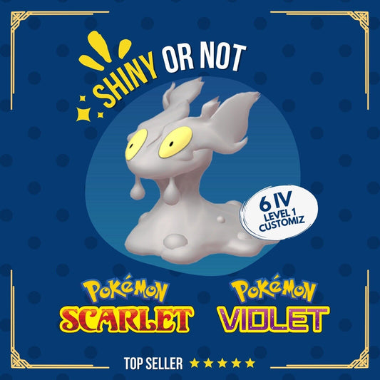 Slugma Shiny or Non ✨ 6 IV Customizable Nature Level OT Pokémon Scarlet Violet by Shiny Living Dex | Shiny Living Dex