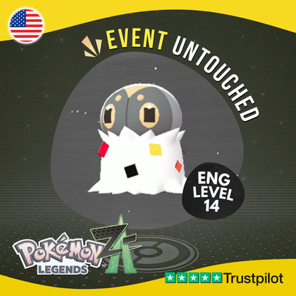 Spewpa Event October 2026 Untouched IVs Mystery Legit Pokémon Legends Z-A ZA Z A