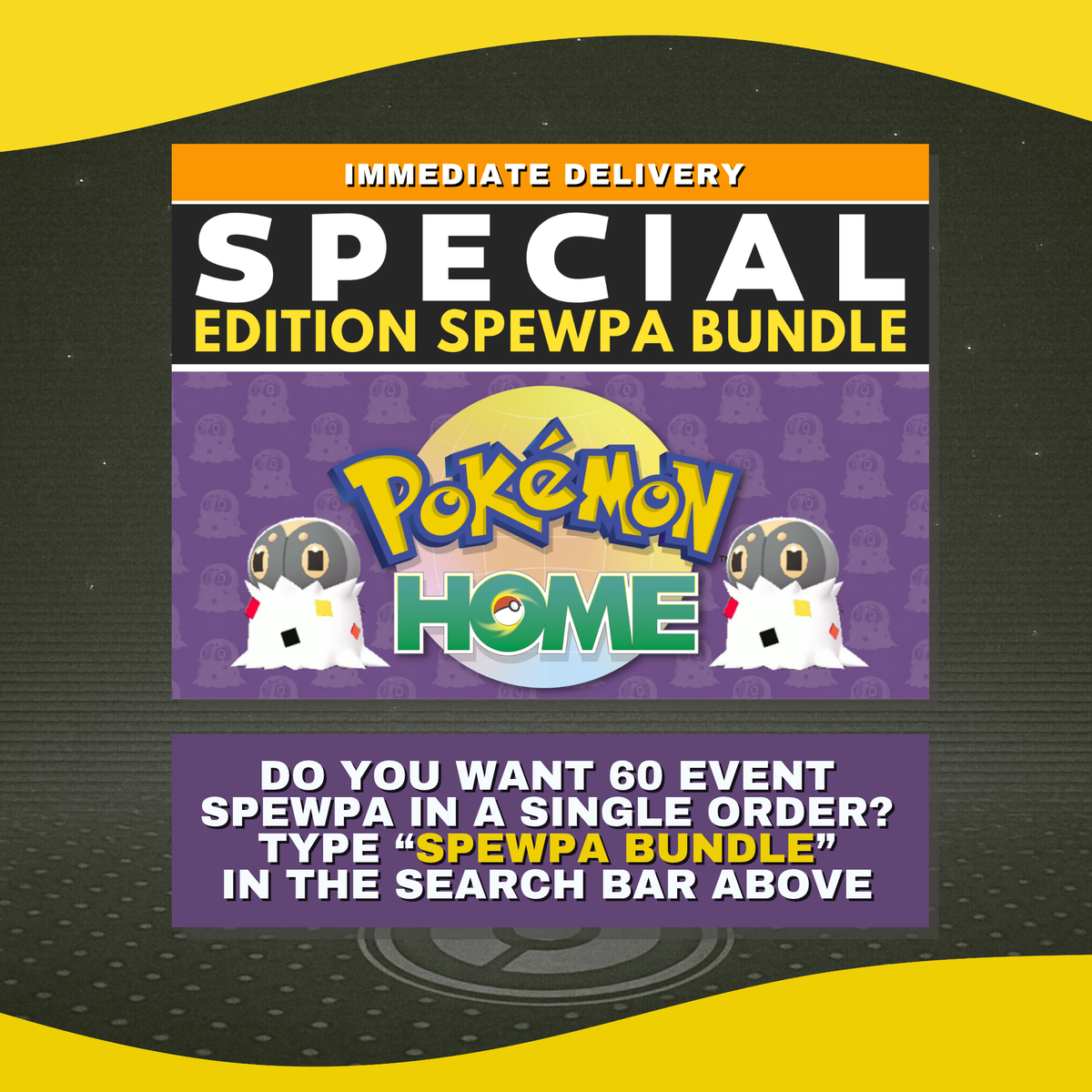 Spewpa Event October 2026 Untouched IVs Mystery Legit Pokémon Legends Z-A ZA Z A