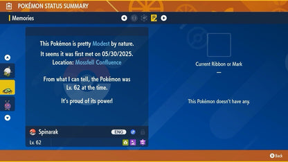 Spinarak Shiny Event Mass Outbreaks 2025 May Untouched IV Pokémon Scarlet Violet