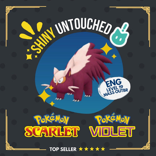 Stunky Shiny Event Mass Outbreak Rare Mark Untouched IV Pokémon Scarlet Violet Shiny by Shiny Living Dex | Shiny Living Dex