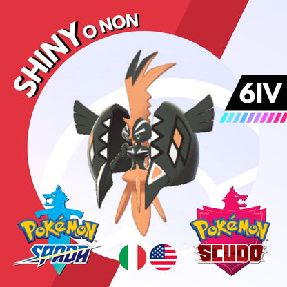 Tapu Koko Shiny o Non 6 IV Competitivo Legit Pokemon Spada Scudo Sword Shield