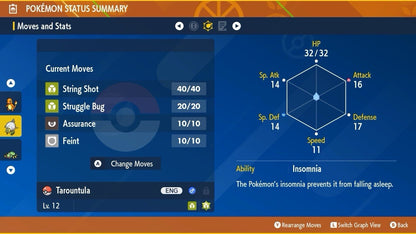 Tarountula Shiny Event Mass Outbreaks 2025 Untouched IV Pokémon Scarlet Violet