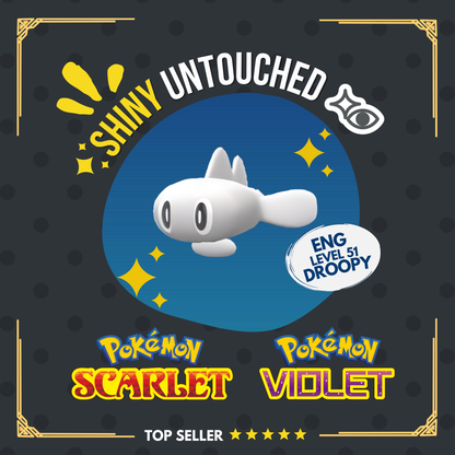 Tatsugiri Droopy Shiny Event Crafty Mark Untouched IV Pokémon Scarlet Violet