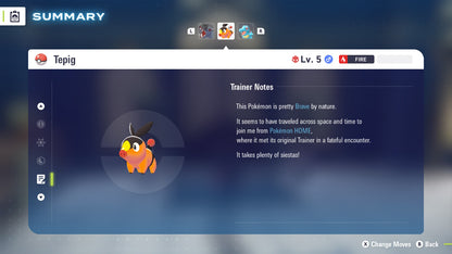 Tepig Alpha Event HOME April 2026 Untouched IV Pokémon Legends Z-A ZA Z A
