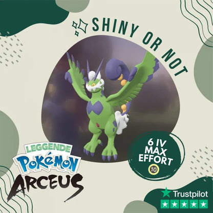 Tornadus Shiny ✨ Legends Pokémon Arceus 6 Iv Max Effort Custom Ot Level Gender