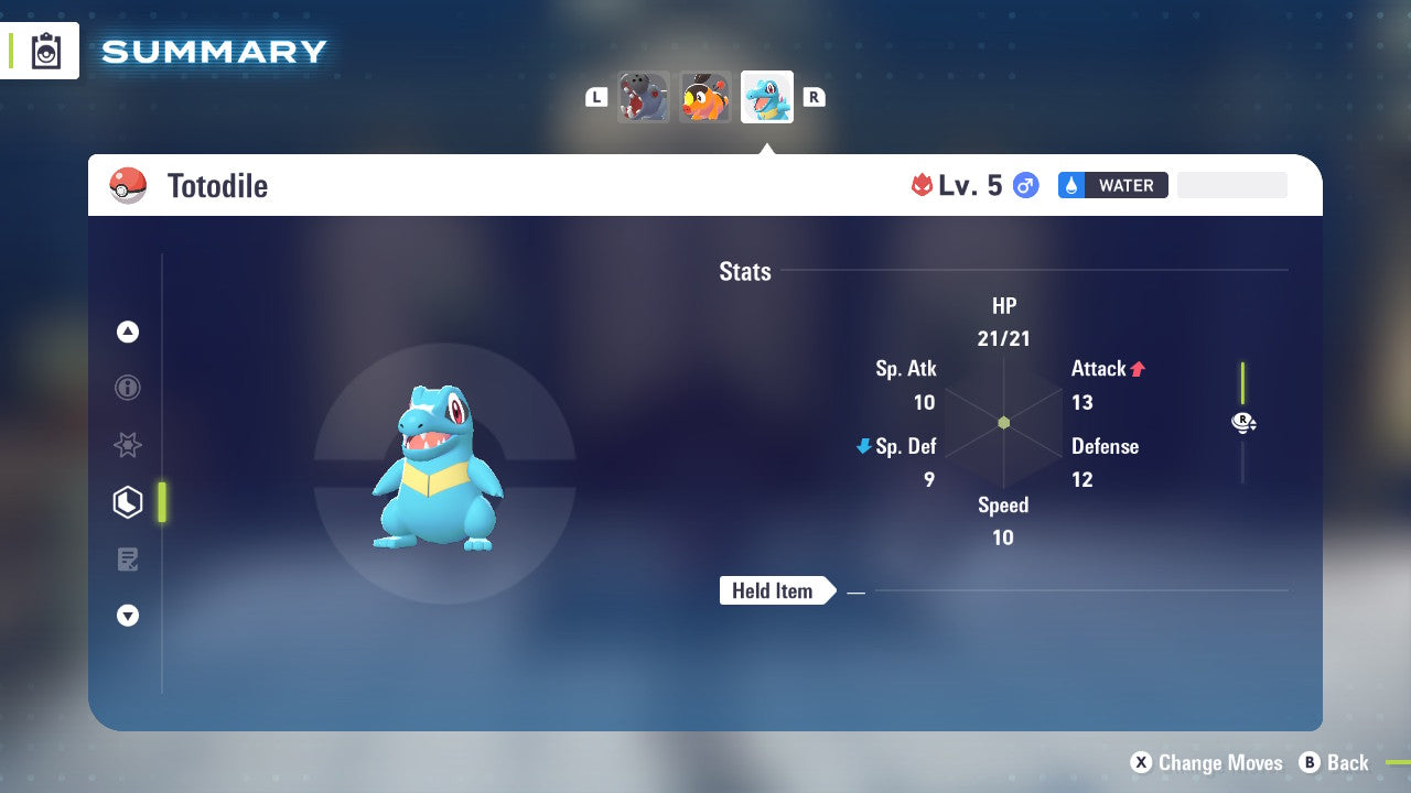 Totodile Alpha Event HOME April 2026 Untouched IV Pokémon Legends Z-A ZA Z A