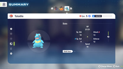 Totodile Alpha Event HOME April 2026 Untouched IV Pokémon Legends Z-A ZA Z A