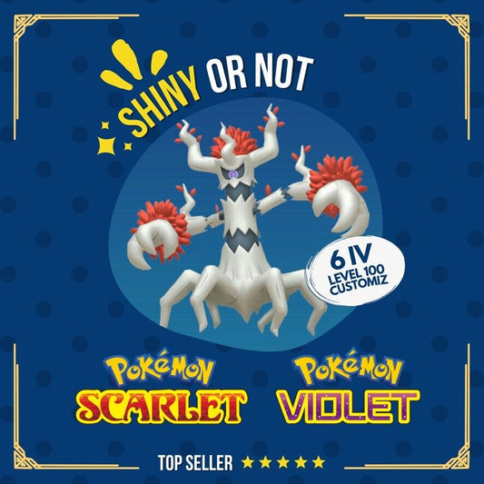 Trevenant Shiny or Non ✨ 6 IV Competitive Customizable Pokémon Scarlet Violet by Shiny Living Dex | Shiny Living Dex