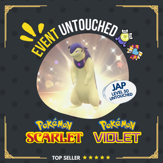 Typhlosion Hisui Yuma Kinugawa Event 2026 Untouched IV Pokémon Scarlet Violet