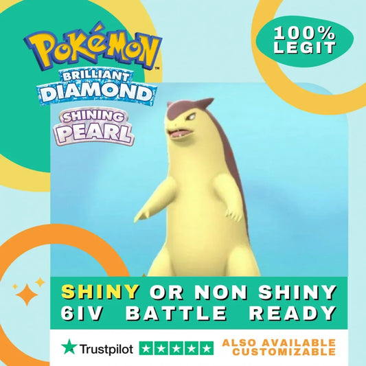 Typhlosion  Shiny ✨ or Non Shiny Pokémon Brilliant Diamond Shining Pearl Battle Ready 6 IV Competitive 100%  Legit Level 100 Customizable Custom OT