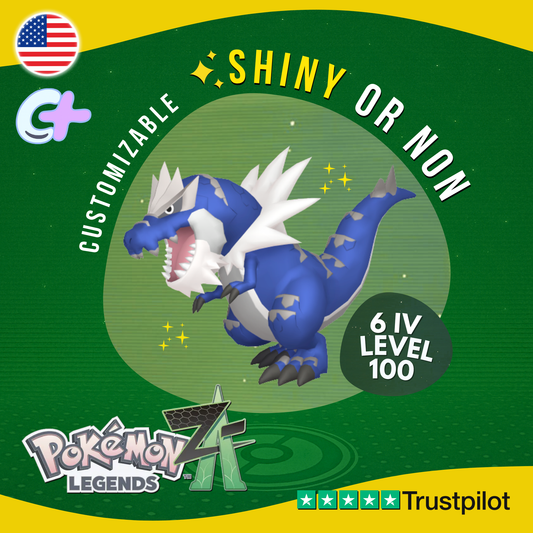 Tyrantrum Shiny or Non ✨6 IV Pokémon Legends Z-A Competitive Customizable ZA Z A