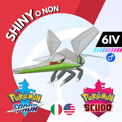 Vikavolt Shiny o Non 6 IV Competitivo Legit Pokemon Spada Scudo Sword Shield