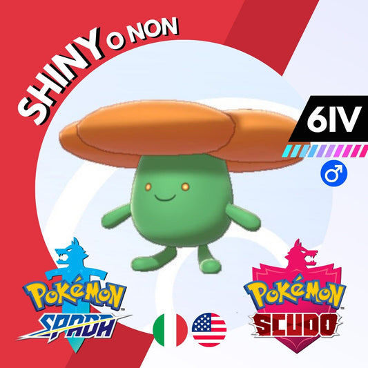 Vileplume Shiny o Non 6 IV Competitivo Legit Pokemon Spada Scudo Sword Shield
