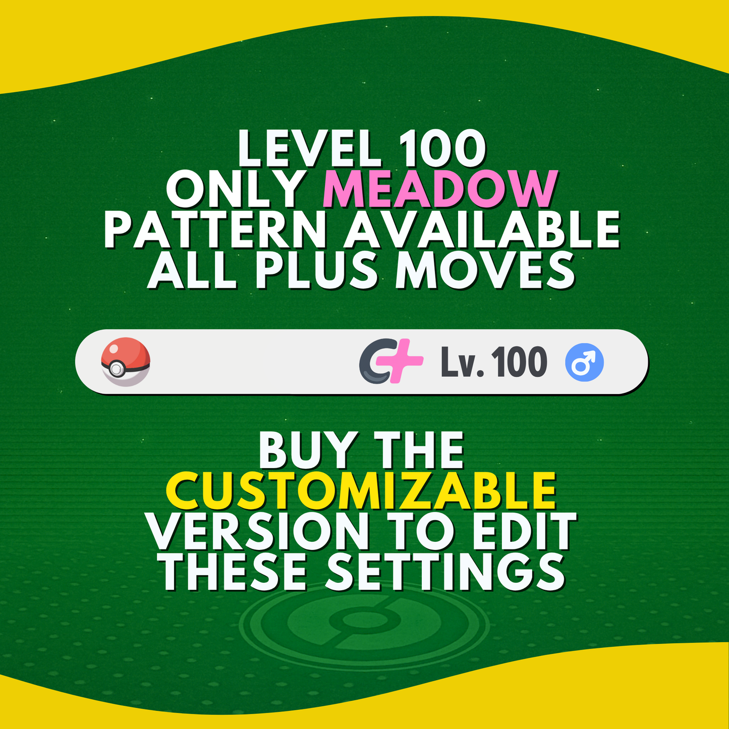 Vivillon Meadow Shiny or Non ✨6 IV Pokémon Legends Z-A Legit Customizable ZA Z A