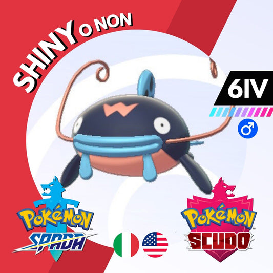 Whiscash Shiny o Non 6 IV Competitivo Legit Pokemon Spada Scudo Sword Shield