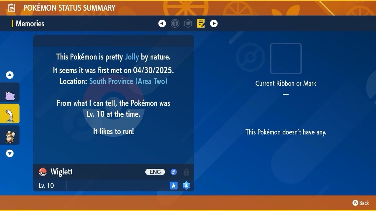 Wiglett Shiny Event Mass Outbreaks 2025 Gold Untouched IV Pokémon Scarlet Violet