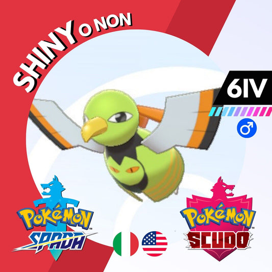 Xatu Shiny o Non 6 IV Competitivo Legit Pokemon Spada Scudo Sword Shield