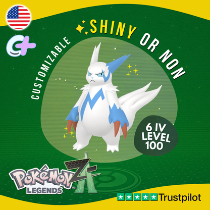 Zangoose Shiny or Non ✨6 IV Pokémon Legends Z-A Competitive Customizable ZA Z A